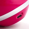 Bluetooth - mini enceinte ronde - LED - avec subwoofer - Hi-Fi - TF - FM - AUX - boule magique