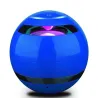 Bluetooth - mini round speaker - LED - with subwoofer - Hi-Fi - TF - FM - AUX - magic ballBluetooth speakers