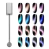 Stick magnétique - yeux de chat 9D - effet trait 3D - nail art - décoration