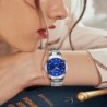 MULILAI - fashionable quartz watch - with diamonds - waterproof - stainless steelWatches