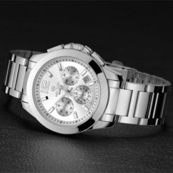 MEGIR - fashionable quartz watch - chronograph - waterproof - stainless steelWatches