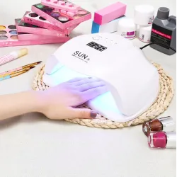 SunX - Lampe UV / LED - sèche-ongles studio professionnel - 54W