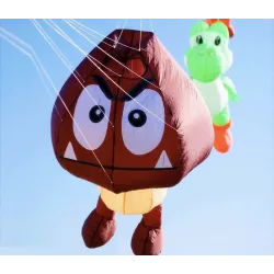 Soft inflatable kite - multi-color - mushroom - 3MKites