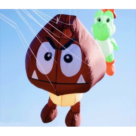 Soft inflatable kite - multi-color - mushroom - 3MKites