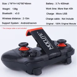 Manette de jeu Bluetooth - manette de jeu pour smartphone Android et support