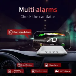 Car navigation - on-board computer - OBD2 - GPS - speedometer - head-up displayDiagnosis