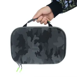 GoPro - SJCAM - Xiaomi Yi 4K - caméra d'action - étui de rangement EVA - camouflage