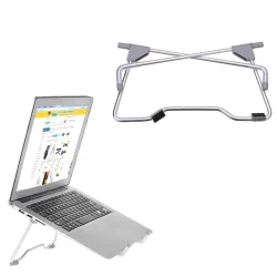 Pliant - réglable - support pour ordinateur portable - alliage d'aluminium