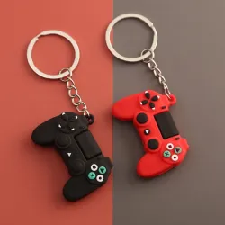 Porte-clés avec une manette de jeu