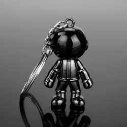 Porte-clés métal - astronaute - robot