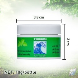 Green skin care cream - herbal ointment - headache - sunburn - muscle aches - pain relief - 10 gSkin