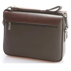 Vintage shoulder / crossbody leather bag - wide - 34 * 24 * 8cmBags
