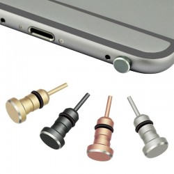 Protecteur de prise audio 3,5 mm / outil d'éjection de la carte SIM - pour Smartphone - tablettes - iPhone