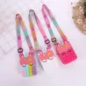 Sac à bandoulière Push bubble - petit sac à main en silicone - licorne