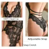 Transparent lace bodysuit - sexy lingerieLingerie