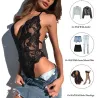 Body en dentelle transparente - lingerie sexy