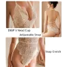 Body en dentelle transparente - lingerie sexy