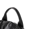 Sac à dos vintage à la mode - sac à bandoulière multifonction en cuir - motif peau de serpent