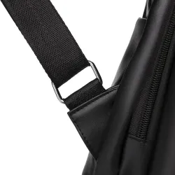 Sac à dos vintage à la mode - sac à bandoulière multifonction en cuir - motif peau de serpent