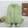 Large capacity backpack - handbag - shoulder bag - pencil case - letters print - 4 pieces setSets