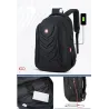 Sac à dos à la mode - Sac pour ordinateur portable 15,6 pouces - Port de chargement USB