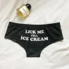 Sous-vêtements imprimés sexy - culottes sans couture
