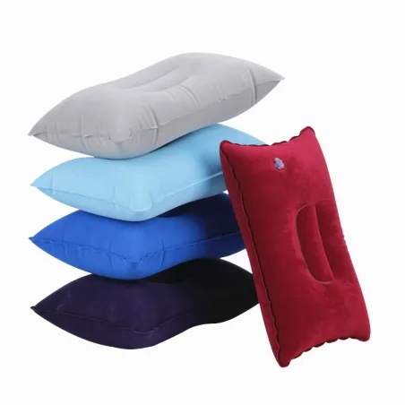 Nylon inflatable pillow - portable - sleeping cushion - for camping / travel / beach - 34 * 22 cmCushions