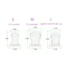 Sucette pour bébé - mangeoire pour aliments frais - jus - lait - filet en silicone - 10 pièces