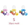 Sucette pour bébé - mangeoire pour aliments frais - jus - lait - filet en silicone - 10 pièces