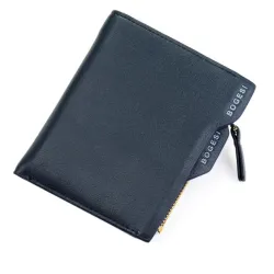 Men's small wallet - purse with zipper - coins / credit cards holderWallets