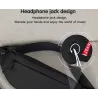 TINYAT - sac multifonction poitrine / taille / épaule - avec trou pour prise casque - étanche