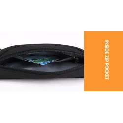 TINYAT - sac multifonction poitrine / taille / épaule - avec trou pour prise casque - étanche