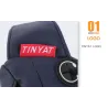 TINYAT - sac multifonction poitrine / taille / épaule - avec trou pour prise casque - étanche