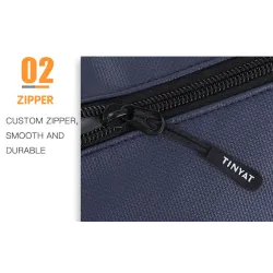 TINYAT - sac multifonction poitrine / taille / épaule - avec trou pour prise casque - étanche