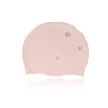Silicone swimming cap - waterproof - ear / long hair protection - floral printSwimming