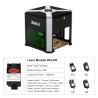 Wainlux - K6 - mini machine de gravure laser - imprimante - cutter - travail du bois - plastique - 3000mw - WiFi