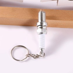 Porte-clés bougie d'allumage avec LED