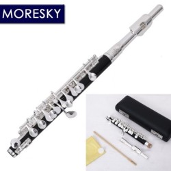 MORESKY - mini piccolo - flûte en do - cupronickel - plaqué argent