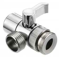 Adaptateur de robinet - connecteur 3 voies - vanne de dérivation - séparateur d'eau