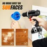 Collecteur de poussière - capot de protection - pour perceuse électrique