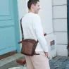 Stylish small shoulder bag - genuine leatherBags