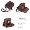 Stylish small shoulder bag - genuine leatherBags