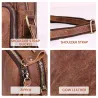 Stylish small shoulder bag - genuine leatherBags
