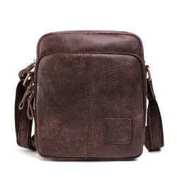 Stylish small shoulder bag - genuine leatherBags