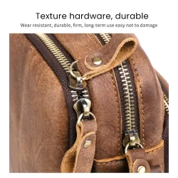 Stylish small shoulder bag - genuine leatherBags