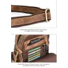 Stylish small shoulder bag - genuine leatherBags