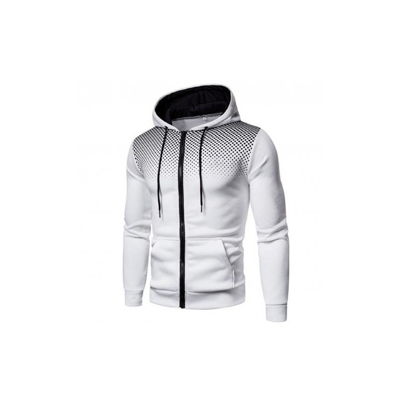 3D printing - hooded sweatshirt - long sleeve - zipperHoodies & Sweatshirt