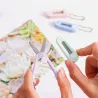 Mini ciseaux colorés - rétractables - pliables