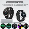 MELANDA - montre intelligente de sport - Bluetooth - écran tactile complet - tracker de fitness - moniteur cardiaque - étanche -