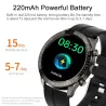 MELANDA - montre intelligente de sport - Bluetooth - écran tactile complet - tracker de fitness - moniteur cardiaque - étanche -